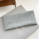 Sports Cycling Makeup Wash Face Hairbands Soft Korean Cotton Knitted Headband For Women Girls Bandanas Fashion Hair Accessories
