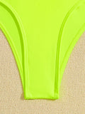 2025 New Sexy Halter Women Swimwear One Piece Swimsuit Female Hollow Out Monokini Bather Bathing Suit Summer Beach Wear Bodysuit