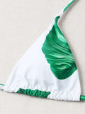 3 Pieces Tropical Bikini 2026 Women & Cover Up Shorts Swimwear Female Triangle Swimsuit Beachwear Bathing Swimming Suit Summer
