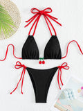 Strawberry Designer Bikini Female Swimsuit Women Thong Swimwear Two Pieces Bikini Set Brazilian Bather Bathing Suit Swim Wear