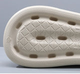 Women Summer Sandals Lace-up Style 2 Way to Wear Couples Fashion Platform Clogs Soft EVA Thick Sole Men Beach Street Slippers
