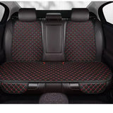Universal Pu Leather Car Seat Cover Seat Back Soft Cushion Minimalism Seat Cushion Chair Carpet Pad Auto Interior Accessories