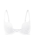 Plunge Deep V Bra Underwear Lace Push up Bra Sexy Lingerie Bralette Sexy Cleavage Bra with Underwire Lightly Padded Low Cut Bra