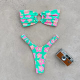 Micro Bikini Push Up Women Swimsuits 2026 Sexy Female Swimwear Brazilian Bikini Set Thong Biquini Swim Suits Print Beachwear