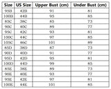 Push up Bra for Women Solid Color Plus Size Bras Thin Cup Underwire Bra Sexy Brassiere B C D E Cup