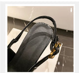 2026 Pointed Sandalias De Mujer Shallow Comfortable Patent Leather Fashion Shoes Woman French Sexy High Heels Designer Footwear