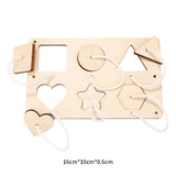 Busy Board Accessories DIY Montessori Wooden Lock Set
