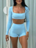European and American yoga sports vest T-shirt shorts suit