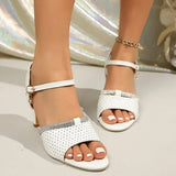 Women's High Heel Sandals 2026 Summer New Rhinestone Sequin Sandals Black Elegant Party High Heels Women's Shoes