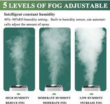 Industrial humidifier large capacity fog disinfectant sprayer large commercial supermarket vegetable and fruit preservation 110V