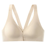 Front Closure Push Up Bra Seamless Underwear Women's Bras Without Steel Ring Gathers Non-wire Bra Beauty Back Sexy Lingerie