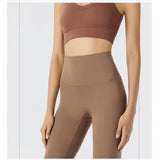 Women's High-Quality Yoga Exercise Shorts Quick Drying Nude Sports Running Fitness Shorts for Active Women