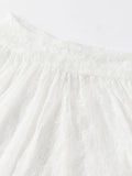 Womens Lace Floral Sheer Blouse Flare Long Sleeve Mock Neck Ruffle Peplum Hem Cropped Shirts Elegant Sexy Cover-ups Tops