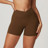 Yoga Shorts Women High Waist Workout Shorts Fitness Yoga Tights Lift Butt Fitness Ladies Yoga Gym Running Short Pants Sportswear