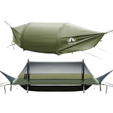 Night Cat Hammock Tent With Mosquito Net Rainfly Storage