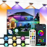MIMIRGB Outdoor LED String Lights IP67 Waterproof With App Control