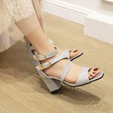 Fashion Cross Strap High Heels Sandals Party Wedding Bridal Shoes Summer Gold Silver Ladies Sandal Women