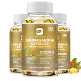 Beworths Ashwagandha Root Extract Capsules for Sleep Anxiety Relief