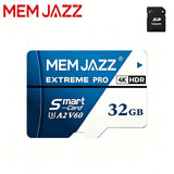 High-Speed SD Card 64GB/128GB/256GB/512GB Micro TF SD Memory Card Class 10 U3 V30 with Adapter for Nintendo Switch Game Storage