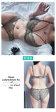 Sexy Lace Bra Set Large Breasts Ultra Thin Full Coverage Push Up Effect Big Cup Supporr Detachable Straps Pure Sensual Underwear