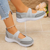 Pink Slip On Breathable Flats Women 2026 Plus Size 43 Soft Sole Platform Sneakers Woman Comfortable Non Slip Casual Shoes Female