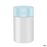 Portable Air Humidifier Ultrasonic 260ML Mini Car Humidifier Aromatherapy Diffuser Sprayer USB Essential Oil Atomizer LED Lamp