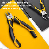Deli Diagonal pliers CR-V plastic pliers 5 / 6 inch jewelry wire and cable cutter cutting side scissors tools electrical tools
