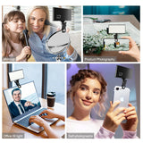 12W 192PCS high brightness LED Photography Live fill light With 3000Mah lithium battery  2500K-9000K Color Temperture Self Light