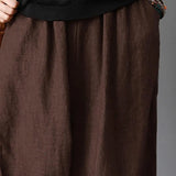 Casual Wide Leg Trousers Women Solid Long Pants Breathable Comfortable Loose Leisure Harem Pants for Outdoor