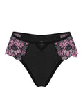 1pcs Women's Solid Color Floral Panties Low Waist Breathable Comfortable Female Underpants Elegant Sexy Lingerie Lady Briefs
