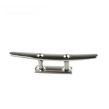 1Pc 4" 5" 6" 8" Combo Mooring Cleat 2 Hole 316 Stainless Steel Polished Boat Cleats for Marine Boat Deck Rope Tie Yacht