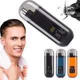 Portable Electric Nose Hair Ear Trimmer Cut Nose Hair Without Harming Nasal Cavity Digital Display Nose Hair Trimmer
