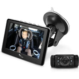 kankeirr Car Portable Baby Monitor With Night Vision And Wireless Display