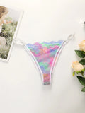 High Quality New Women's Underwear Beautiful Colored Bra Super Thin Lace Ladies underwear set Sexy Lingerie YS024