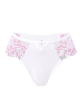 1pcs Women's Solid Color Floral Panties Low Waist Breathable Comfortable Female Underpants Elegant Sexy Lingerie Lady Briefs