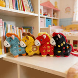 Spring Festival Zodiac-Horse Charm Present Premium Plush Material, Soft And Comfortable Touch, Skin-friendly & Safe. Bag