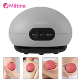 Electric Cupping massage Guasha Scraping EMS Body massager Vacuum Cans Suction Cup IR Heating Fat Burner Slimming Body Massger