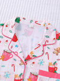 Women's Sleepwear Summer Dopamine Style Pajama Set Loungewear Ladies Pajamas Comfortable Casual Lapel Pajamas Shorts Set