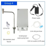 Electric Water Pump Faucet Galley Automatic Water Suction Pump 12V 1.5 L/ min Caravan Motorhome Boat Kitchen Water Pump