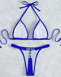 Extreme Mini Micro String Bikinis Diamond Bikini Women Swimsuit Female Swimwear Two Pieces Bikini Set Bather Bathing Suit Swim
