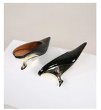 Design Fashion Platform Wedges High Heels Mule Women Slippers Concise Shallow Pointed Toe Party Dress Ladies Shoes 2026