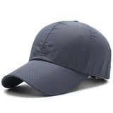 Quick-Drying Hat Men Women Casual Sunscreen Versatile Baseball Cap Outdoor Sunshade Summer Punched Breathable Duck Tongue Hat