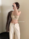 Wireless Support Bra Small Breasts, European Style Push Up Bralette, No Underwire No Padding Anti-Sagging Comfort, Autumn Winter