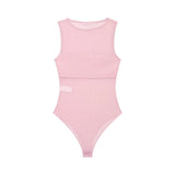 Women's Patchwork Silk Mesh Jumpsuit WHEF