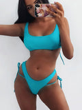 2026 High Cut Micro Thong Bikini Female Thong Bikinis Swimsuit Women Swimwear Two-pieces Bikini Set Brazilian Bathing Suit Swim