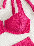S - XL V Shaped Underwired Female Swimsuit High Waist Bikini Women Swimwear Two-pieces Bikini Set Bather Bathing Suit Swim Lady