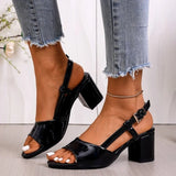 2026 Women Sandals Summer New Wedge Platform High Heels Round Toe Open Toe Fashion Shoes Versatile Platform  Sandals