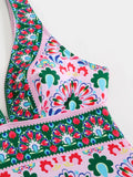 2026 Printed Swimsuit One Piece & Beach Dress Sexy Swimwear Women Bathing Swimming Swim Suit Padded Beachwear Summer