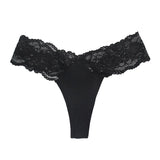 1pcs 1-4XLLace Sexy Women G-string Low-Rise Red Perspective Floral Panties Breathable Intimate Lingerie Ladies Thongs Underwear