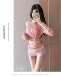 Two-piece swimsuit conservative three-piece set 2026 new slimming and flesh-covering long-sleeved hot spring swimwear